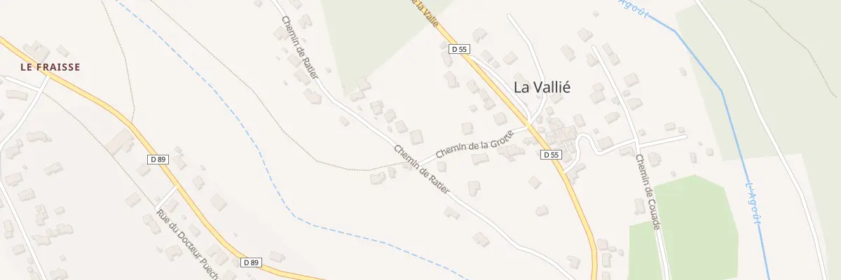 Plan du 14 Che de Ratier à Roquecourbe