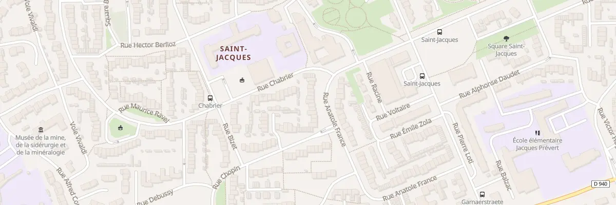 Plan du 14 Rue Anatole France à Grande-Synthe