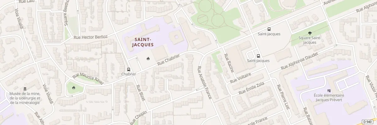 Plan du 6 Rue Anatole France à Grande-Synthe
