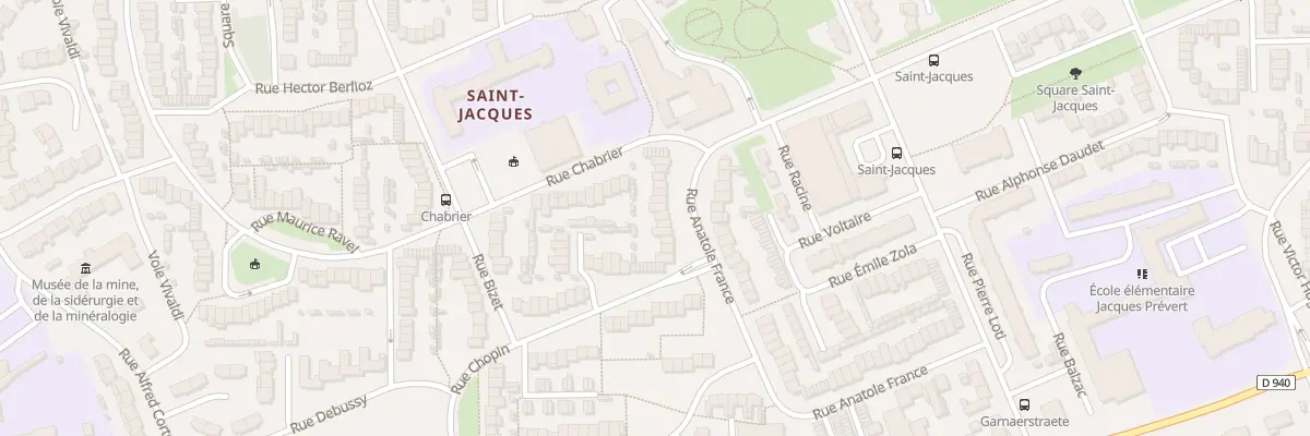 Plan du 16 Rue Anatole France à Grande-Synthe