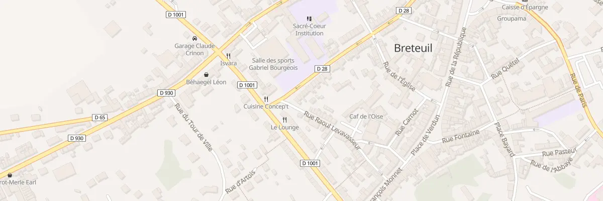 Plan du 55 Rue Adrien Maitre à Breteuil
