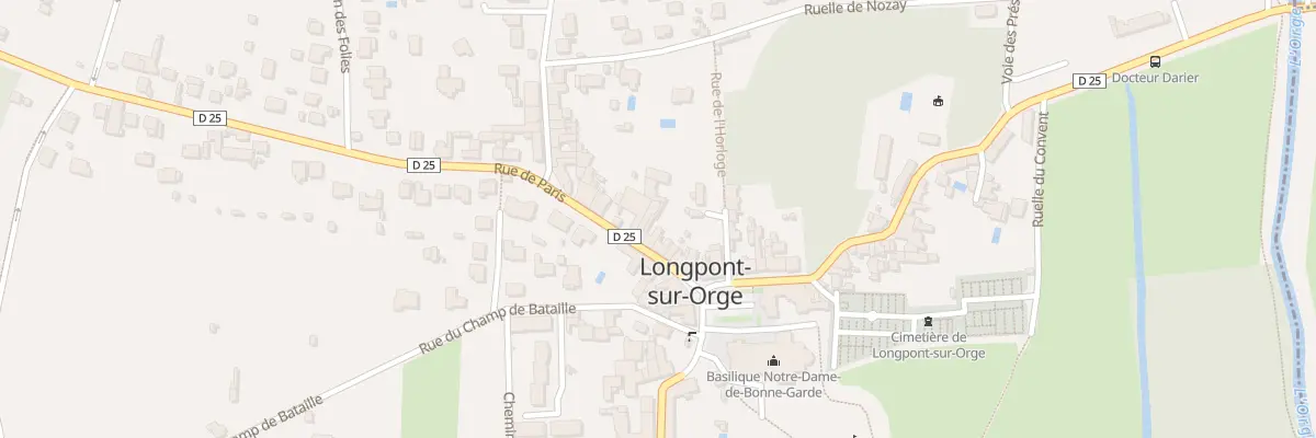 Plan du 10 Rue de Paris à Longpont-sur-Orge