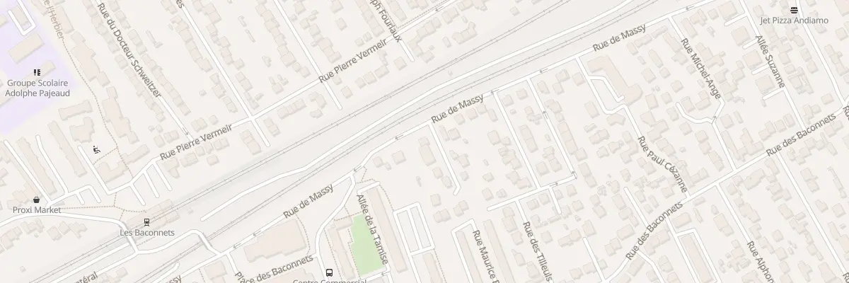 Plan du 39 Rue de Massy à Antony