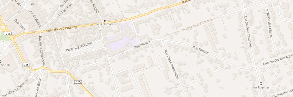 Plan du 18 Rue Pasteur à Beaumont-sur-Oise
