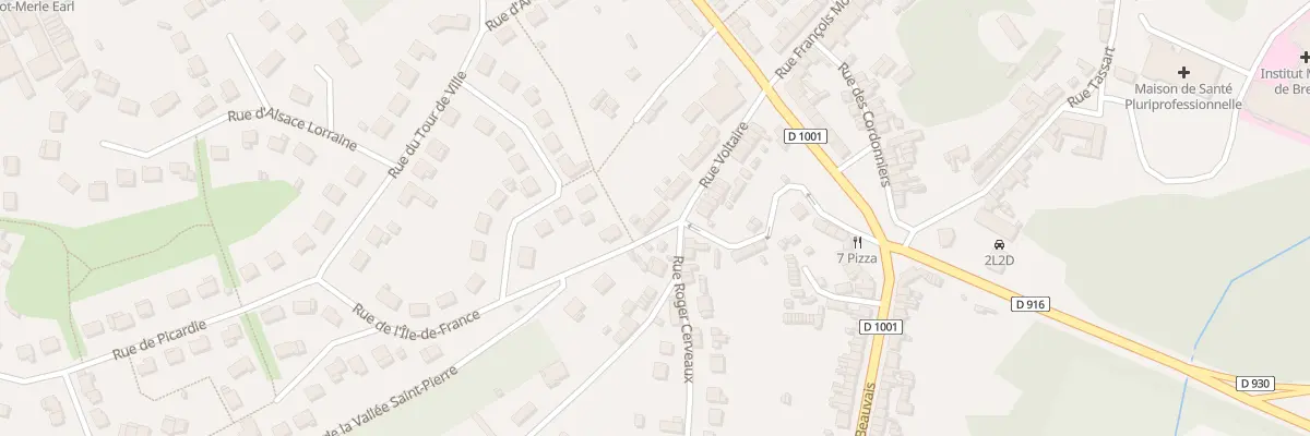 Plan du 4 Rue de l’Ile de France à Breteuil