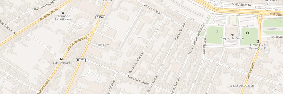 Plan du 40 Rue Jules Lefebvre à Amiens