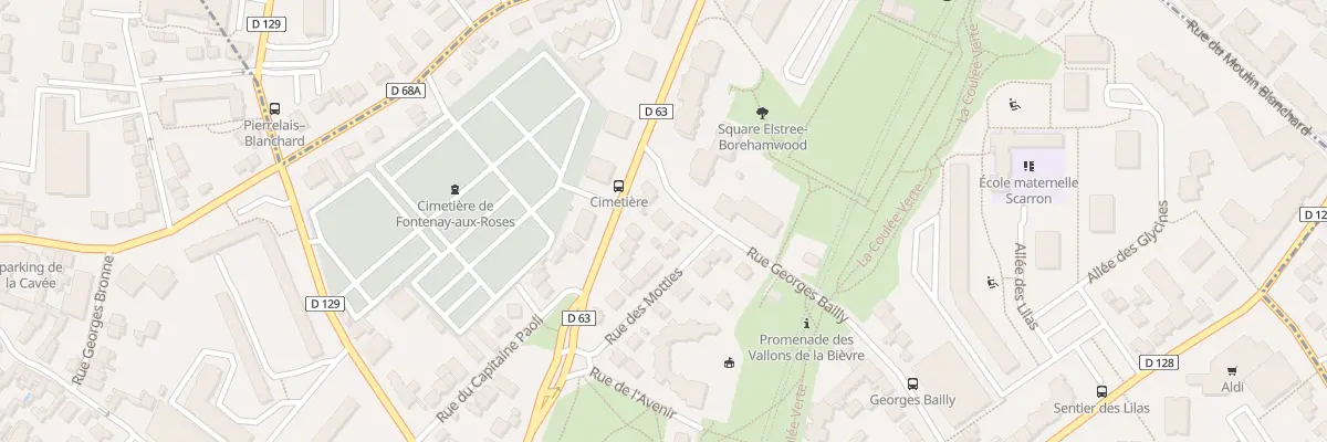 Plan du 45 Rue Georges Bailly à Fontenay-aux-Roses