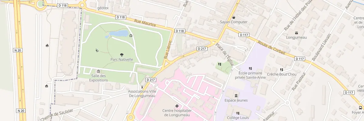Plan du 149 Rue Pdt Francois Mitterrand à Longjumeau