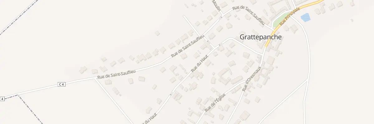 Plan du 283 Rue de Saint Sauflieu à Grattepanche