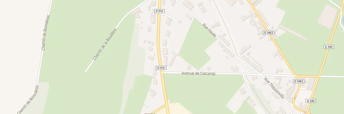 Plan du 101 Rue de Doullens à Frévent