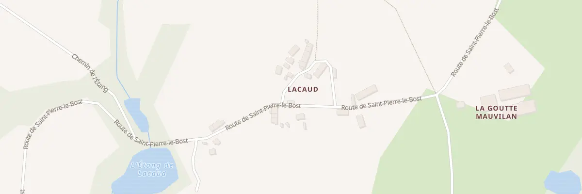 Plan du 5127 Lacaud à Saint-Palais