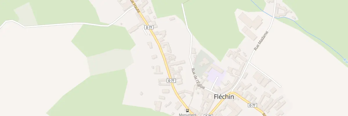 Plan du 16 Rue Haute à Fléchin