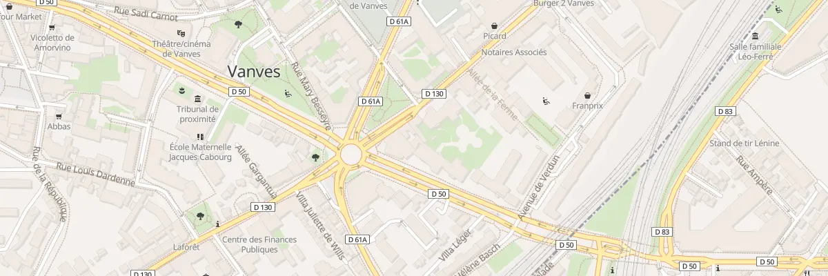 Plan du 10 Rue Jean Bleuzen à Vanves