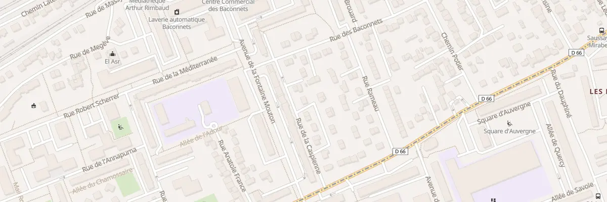 Plan du 2 Rue de la Caspienne à Antony