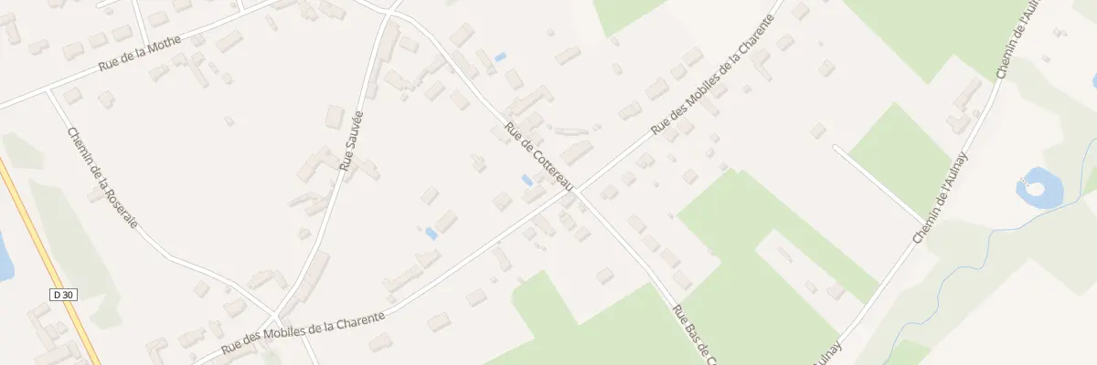 Plan du 15 Rue des Mobiles de la Charente à Chambon-la-Forêt