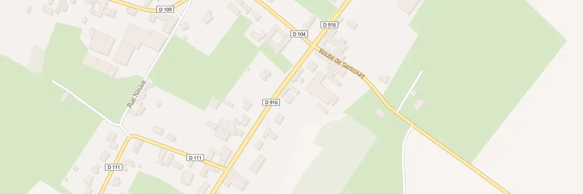 Plan du 19 Rte Nationale à Nuncq-Hautecôte