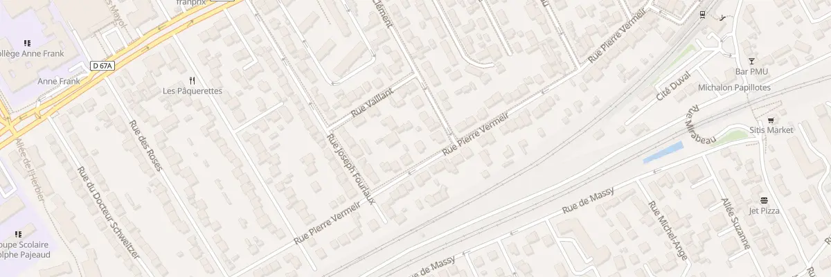 Plan du 76 Rue Pierre Vermeir à Antony