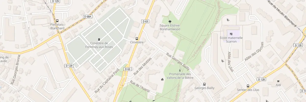 Plan du 9 Rue des Mottiés à Fontenay-aux-Roses
