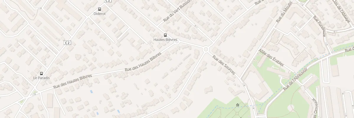 Plan du 7 Rue des Hautes Bievres à Antony