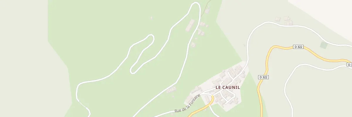 Plan du 5000 Champ de la Louve à Salvezines