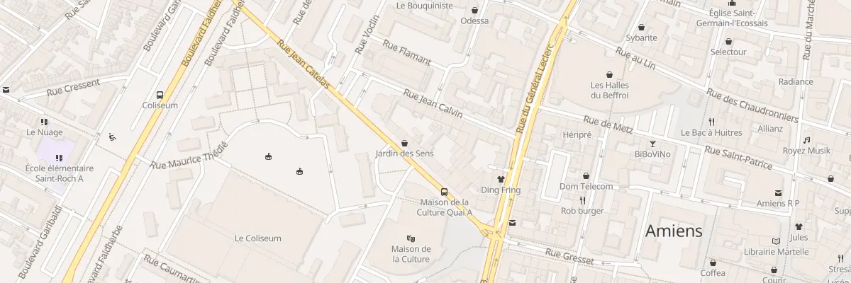Plan du 18 Rue Jean Catelas à Amiens