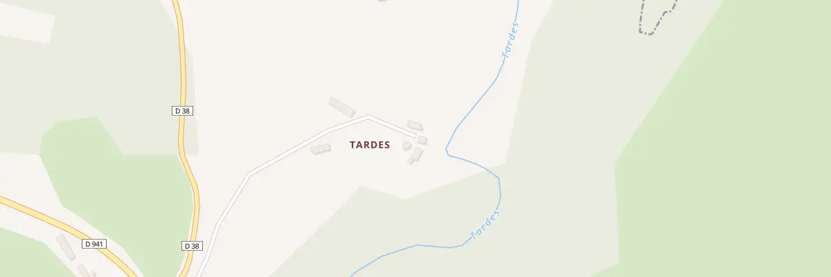 Plan du 3 Tardes à Saint-Avit-de-Tardes