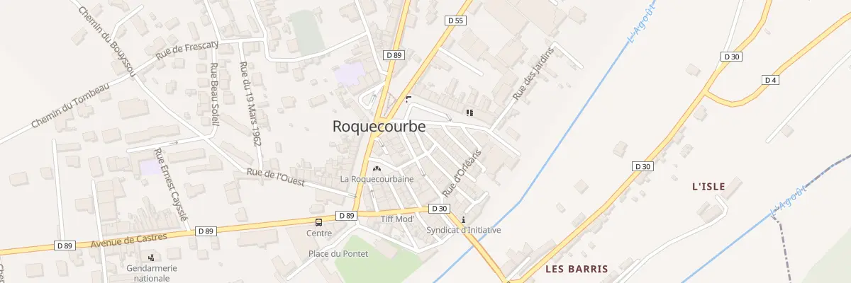 Plan du 19 Rue d’Empaillas à Roquecourbe