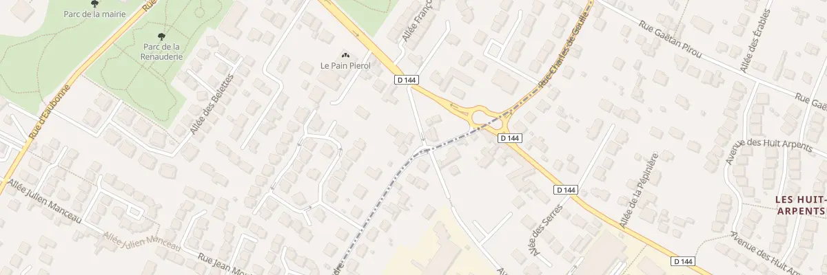 Plan du 8 Rue Nicolas Kichkine à Margency