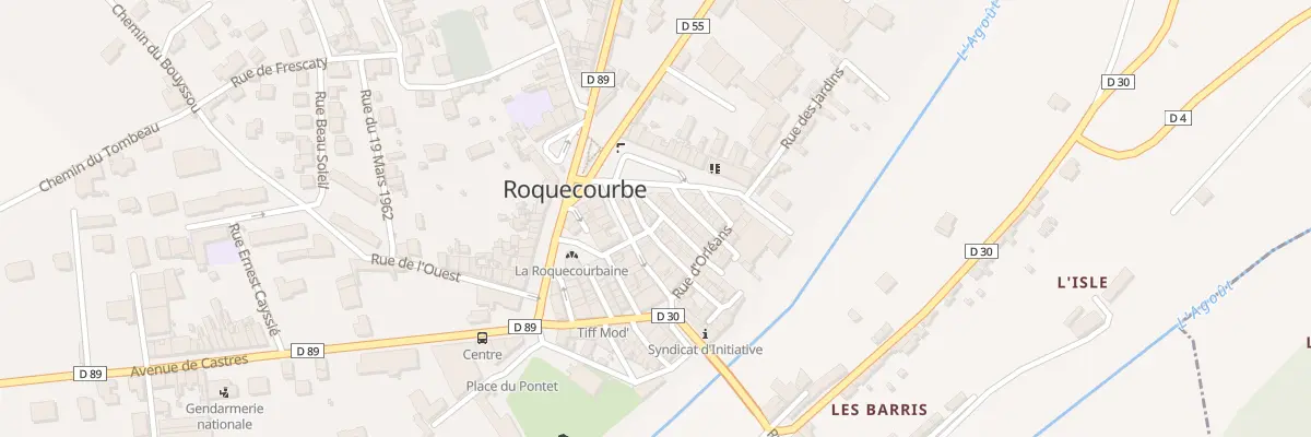 Plan du 15 Rue d’Empaillas à Roquecourbe