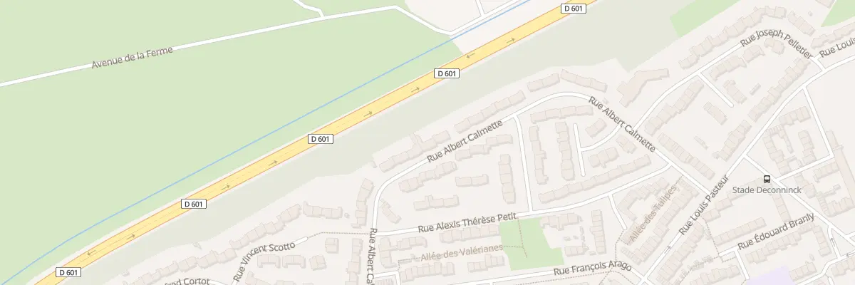 Plan du 43 Rue Calmette à Grande-Synthe