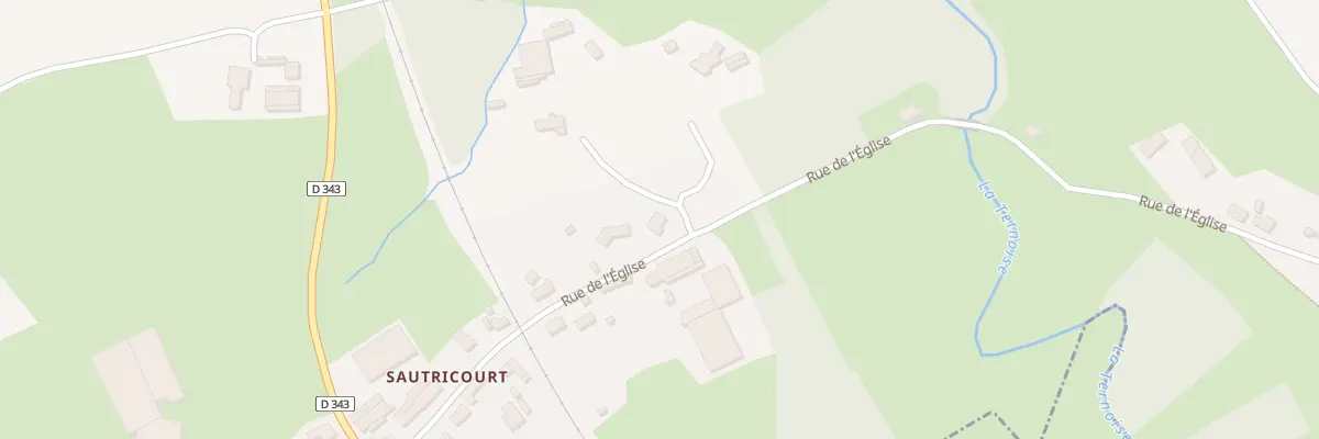 Plan du 32 Rue de l’Eglise à Hernicourt