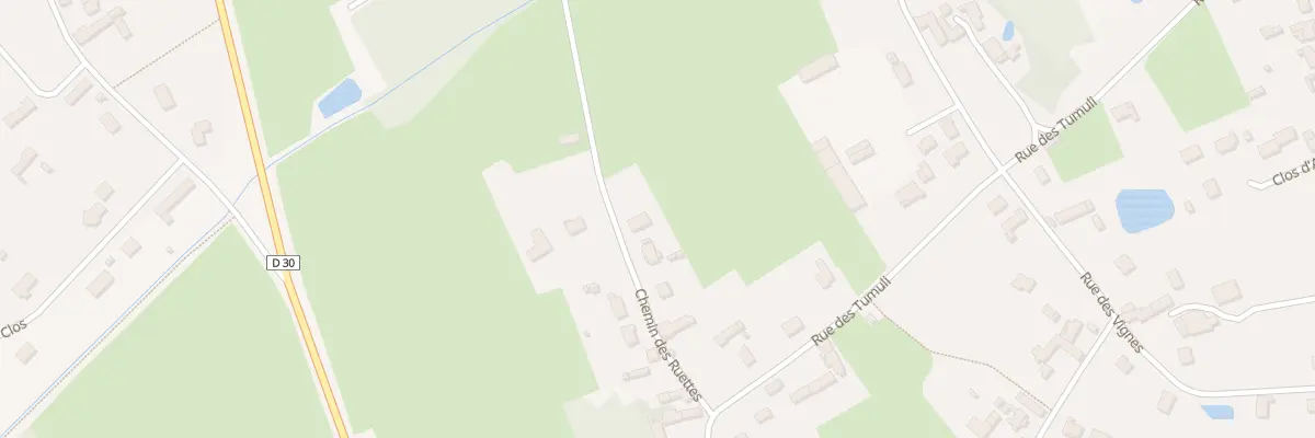 Plan du 6 Che des Ruettes à Chambon-la-Forêt