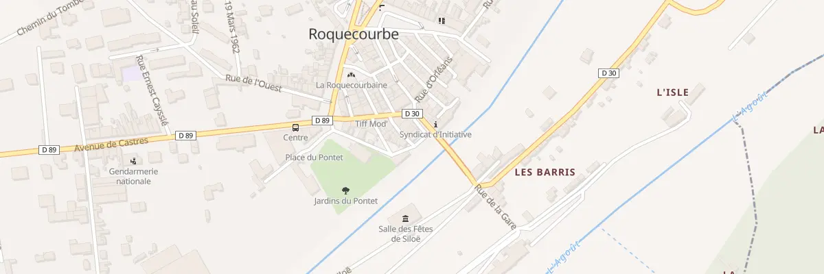 Plan du 8 Pl de la Mairie à Roquecourbe