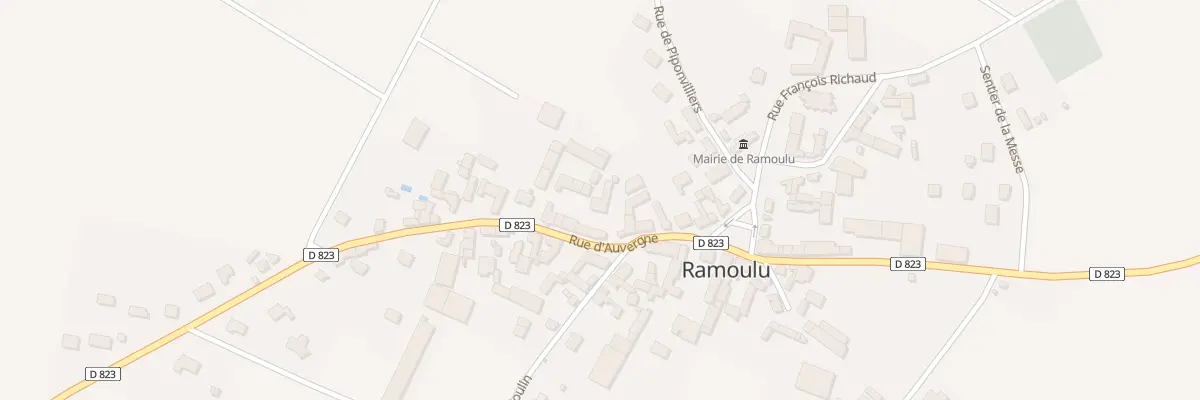 Plan du 10 Rue d’Auvergne à Ramoulu