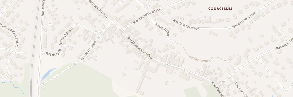 Plan du 122B Rue Alexandre Prachay à Presles