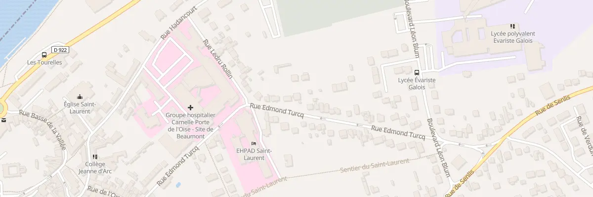 Plan du 37 Rue Edmond Turcq à Beaumont-sur-Oise