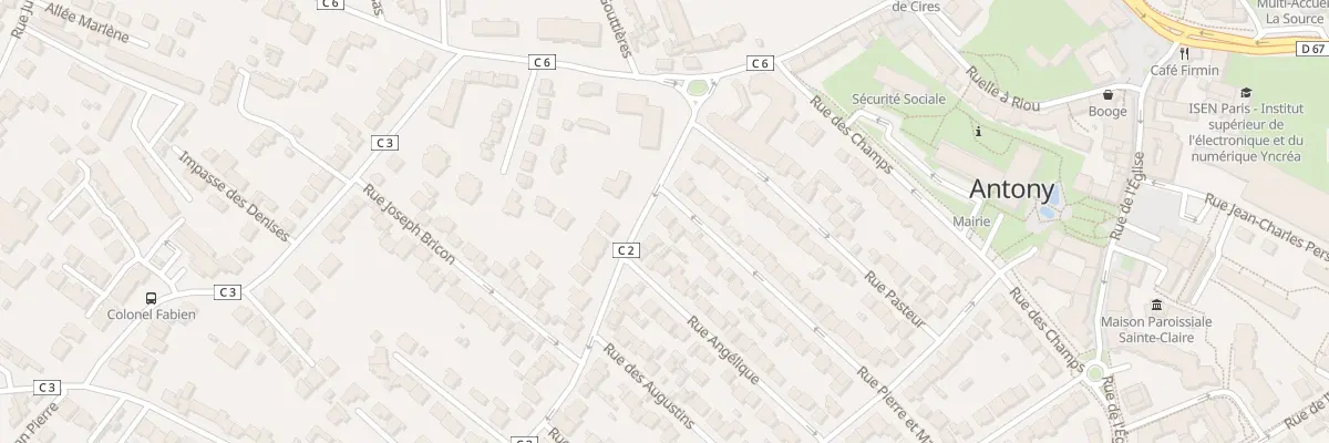 Plan du 49 Rue Pierre et Marie Curie à Antony
