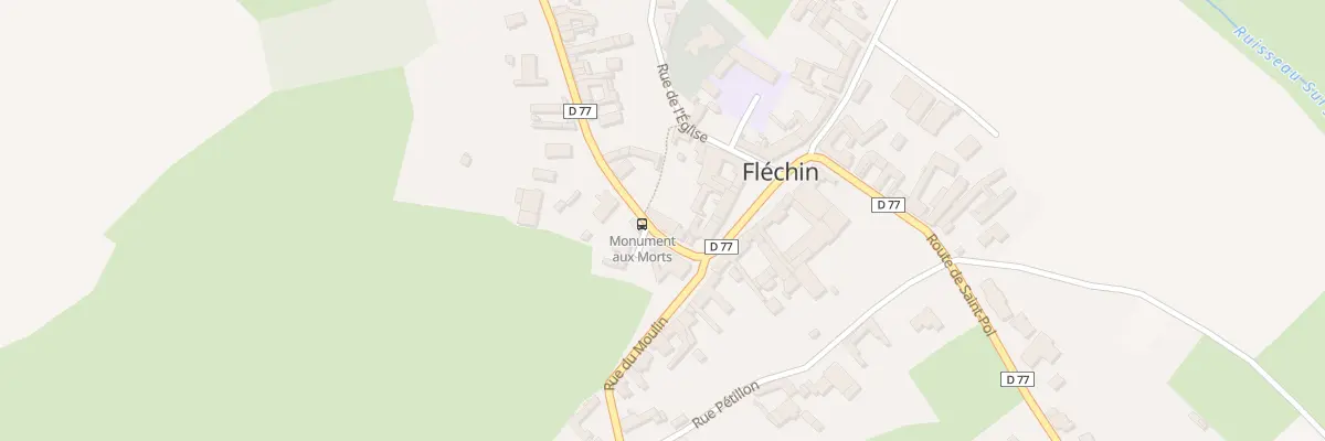 Plan du 4 Rue Haute à Fléchin