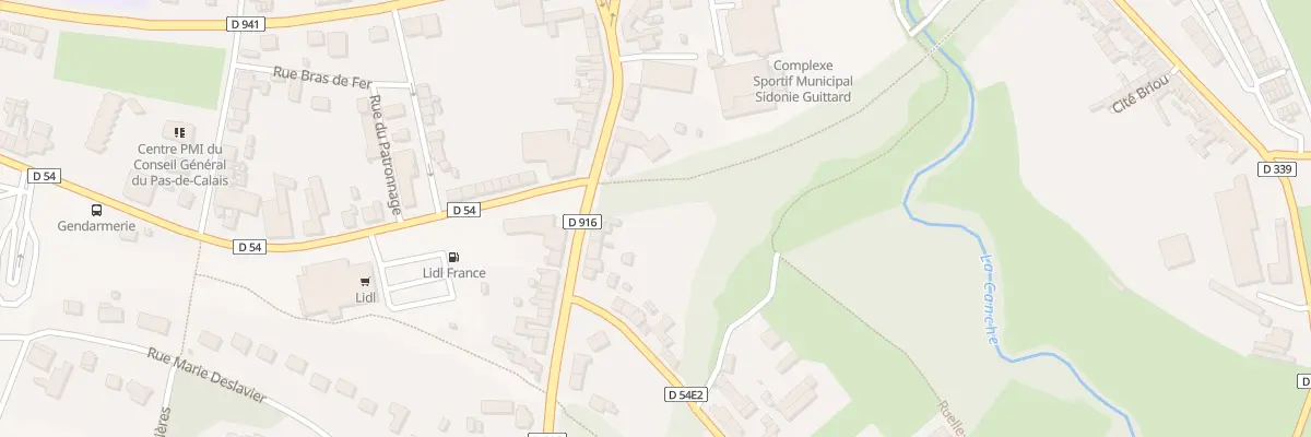 Plan du 67 Rue de Doullens à Frévent