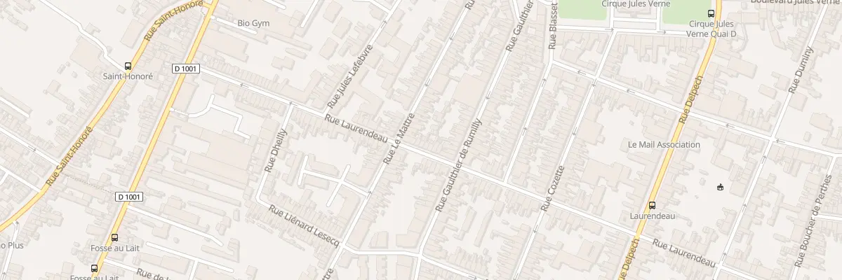 Plan du 65 Rue Laurendeau à Amiens