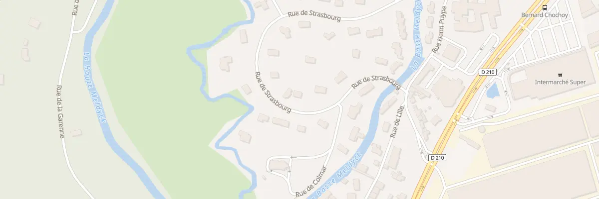 Plan du 16 Rue de Strasbourg à Arques