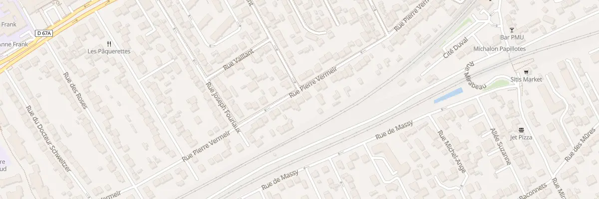Plan du 91 Rue Pierre Vermeir à Antony