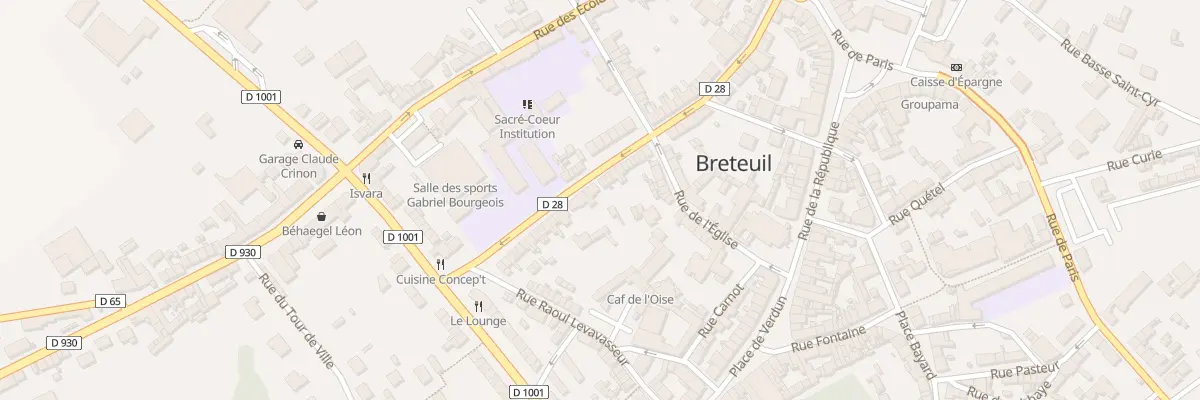 Plan du 29 Rue Adrien Maitre à Breteuil