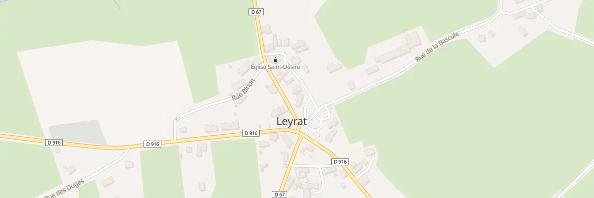 Plan du 5018 Le Bourg à Leyrat