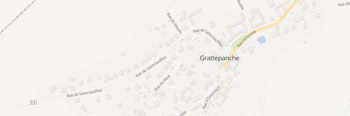 Plan du 201 Rue de St Sauflieu à Grattepanche
