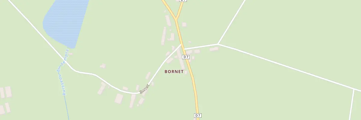 Plan du 3 Bornet à Bord-Saint-Georges