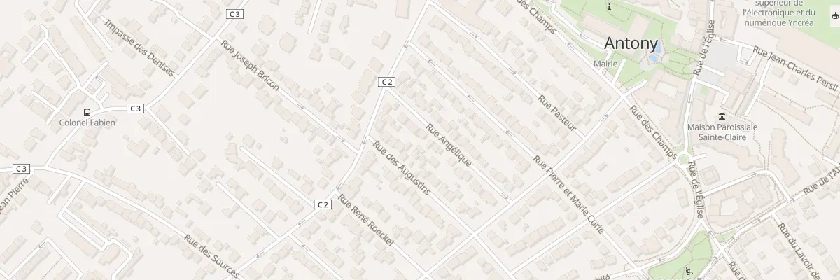 Plan du 17 Rue Angélique à Antony