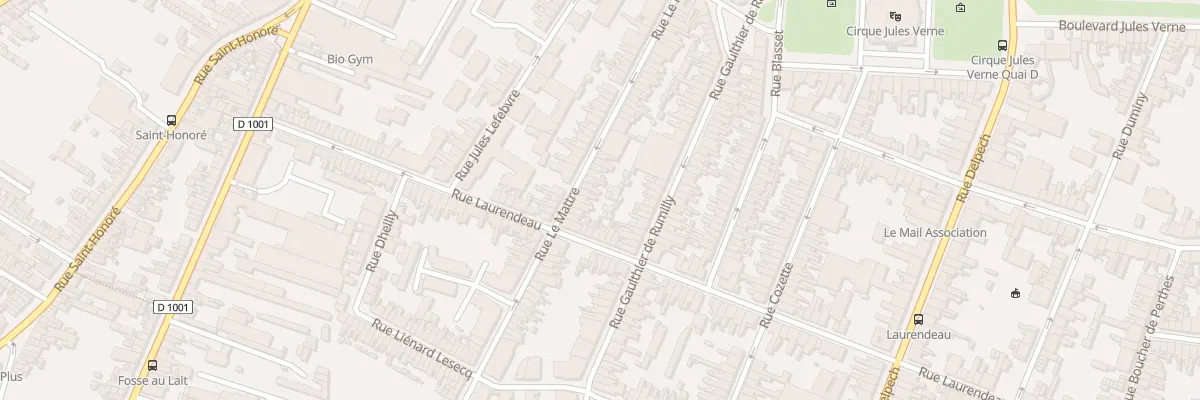 Plan du 51 Rue Le Mattre à Amiens