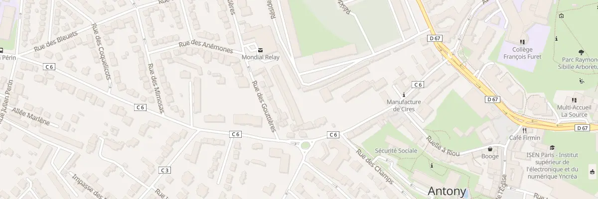Plan du 46 Av Bois de Verrieres à Antony