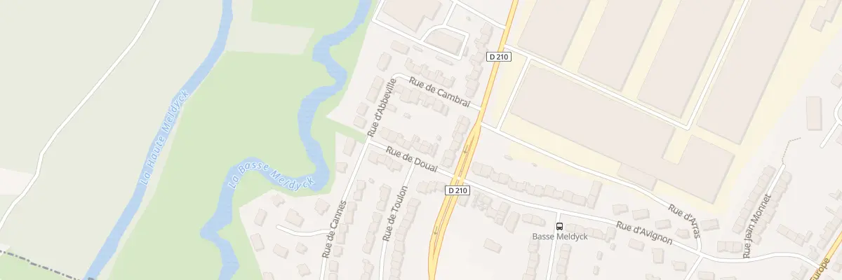 Plan du 4 Rue de Douai à Arques